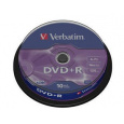 VERBATIM DVD+R(10-Pack)Spindle/General Retail/16x/4.7GB