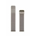 Garett univerzální řemínek 18 mm, stříbrný kovový, typ Mesh