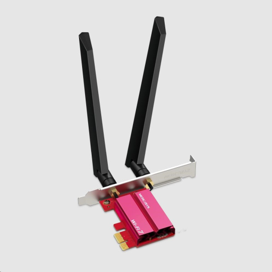 MERCUSYS MA47BE WiFi7 PCIe adapter (BE9300,2,4GHz/5GHz/6GHz,Bluetooth5.4)