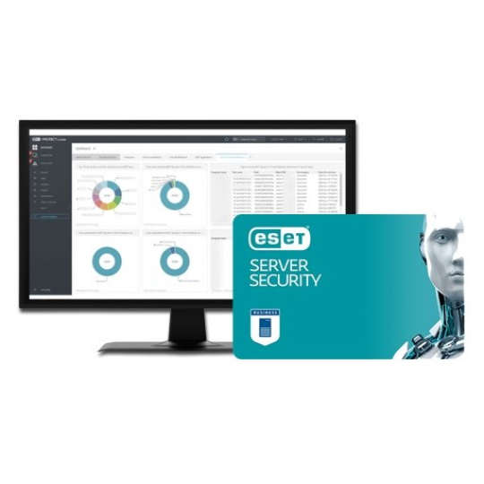 ESET Server Security pre 2 servery, predĺženie i nová licencia na 1 rok GOV