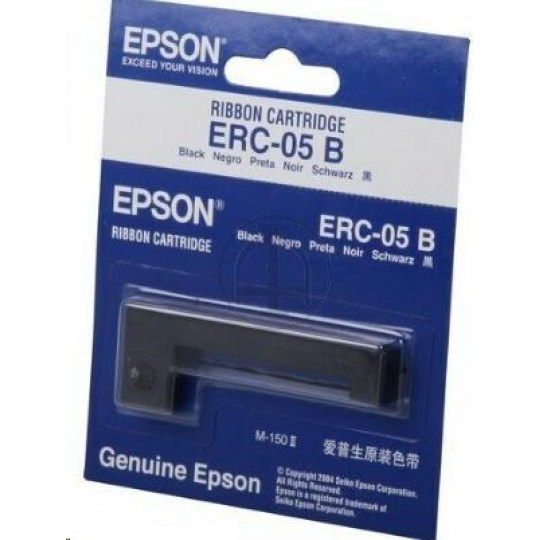 Epson ERC 05B, farebná páska, čierna, M-150, M-150II