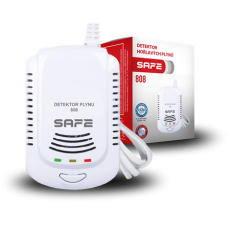 Safe Detektor hořlavých a výbušných plynů  808 - hlásič zemního plynu