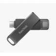 SanDisk Flash disk 256 GB iXpand Luxe, USB-C + Lightning