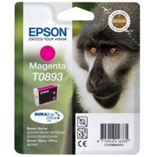 Atramentová lišta EPSON Stylus "Monkey" S20/SX100/SX200/SX400 (T0893) - purpurová