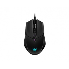 ACER GAMING MOUSE - max. 19000 dpi, 10 programovateľných tlačidiel, 4 farby podsvietenia, 20 mil. kliknite na