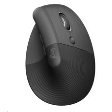 Logitech Lift Vertical Ergonomic Mouse, graphite/black