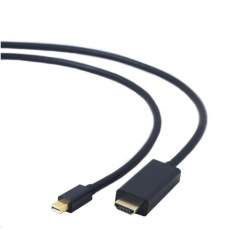 GEMBIRD kábel CABLEXPERT miniDisplayPort na HDMI, 4K, M/M, 1,8 m