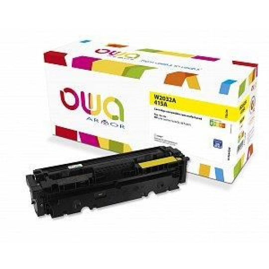 OWA Armor toner pro HP Laserjet M 450, 454, 455, 470, 479, 2100 stran, W2032A, yellow/žlutá