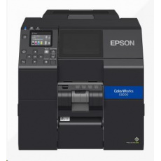 Epson ColorWorks CW-C6000Pe, lúpač, disp., USB, Ethernet, čierna