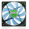 EVOLVEO 12L1BL ventilátor 120mm, 4 LED modré, 3pin