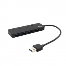 iTec USB 3.0 nabíjací HUB 4portový s jednotlivými prepínačmi