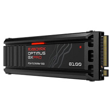SANDISK SSD OPTIMUS GX PRO 8100 NVMe 4TB PCIe, Gen4, (R:14900, W:14000MB/s), s chladičem SANDISK SSD OPTIMUS GX PRO 8100 NVMe 4TB PCIe, Gen4, (R:14900, W:14000MB/s), s chladičem
