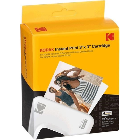 KODAK 4PASS All-in-one Cartridge (3x3") 30 listů KODAK 4PASS All-in-one Cartridge (3x3") 30 listů