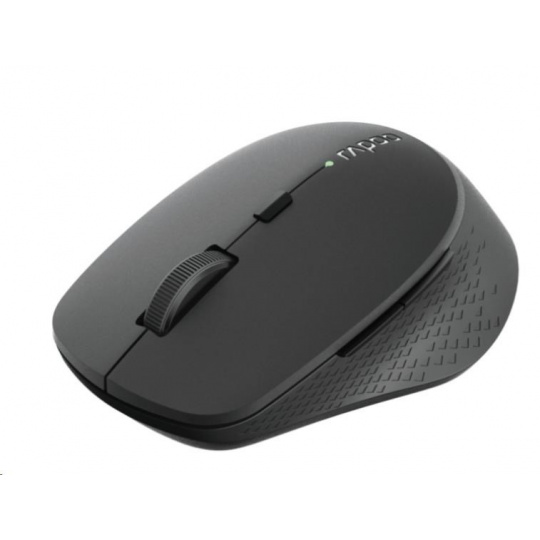 Myš RAPOO M300 Silent Wireless Optical Mouse, Multi-mode: 2.4 GHz, Bluetooth 3.0 & 4.0, čierna