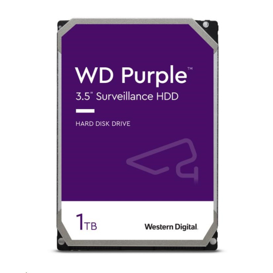 BAZAR - WD PURPLE WD11PURZ 1TB, SATA III 3.5", 64MB 5400RPM, 110MB/s, Low Noise, CMR