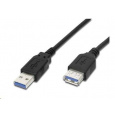 Predlžovací kábel USB PremiumCord 3.0 Super rýchly 5Gbps A-A, MF, 9pin, 3m