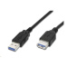 Predlžovací kábel USB PremiumCord 3.0 Super rýchly 5Gbps A-A, MF, 9pin, 3m