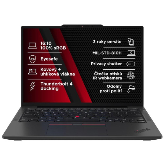 LENOVO NTB ThinkPad X13 G6 - Ultra7 255U,13.3" WUXGA,32GB,1TBSSD,5MP+IRcam,W11P