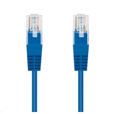 C-TECH kabel patchcord Cat5e, UTP, modrý, 5m