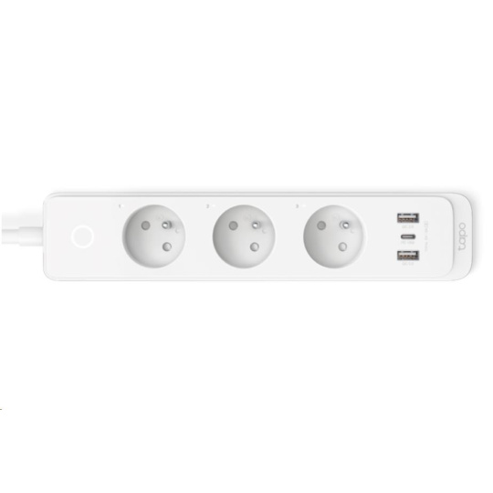 TP-Link Tapo P300 chytrý WiFi prodlužovací kabel (3x230V,2xUSB-A,1xUSB-C,2300W,10A,2,4 GHz,BT)