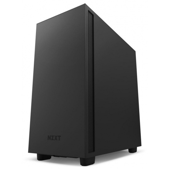 Skriňa NZXT H7 / ATX / 2x120 mm ventilátor / USB-C / 2x USB / sklenená bočnica / čierna