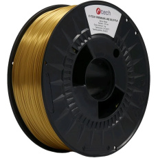 C-TECH Tisková struna (filament) PREMIUM LINE, Silk PLA, mosaz, 1,75mm, 1kg