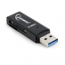 Čítačka kariet GEMBIRD USB 3.0, mini dizajn, UHB-CR3-01