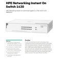 HPE Networking Instant On Switch 8p Gigabit CL4 PoE 64W 1430