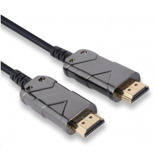 PREMIUMCORD Ultra vysokorýchlostné HDMI 2.1 optický kábel 8K@60Hz, pozlátený 5 m PREMIUMCORD Ultra vysokorýchlostné HDMI 2.1 optický kábel 8K@60Hz, pozlátený 5 m
