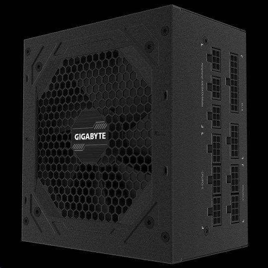 Napájací zdroj GIGABYTE P850GM, 850W, 80plus gold, modulárny, 120 mm ventilátor