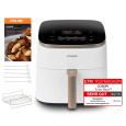 BAZAR - Cosori TurboBlaze Pro horkovzdušná fritéza 6.2l, bílá - Poškozený obal (Komplet)
