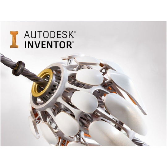 Autodesk Inventor 2025, 1 komerční uživatel, pronájem na 1 rok