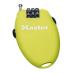 Master Lock Zatahovací kabelový zámek 4603EURD  - zelený