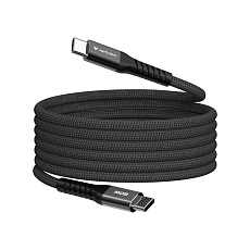 VERBATIM Kabel USB-C Sync & Charge, 60W, Magnetický, 120cm, černá