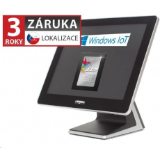 Virtuos AerPOS PP-9667CV, 17" LCD LED 350, i3, 4GB, 120GB SSD, Win 10 IoT. kapacitné, bezrámové