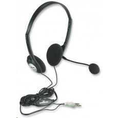 MANHATTAN Sluchátka s mikrofonem Stereo Headset