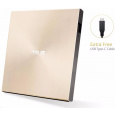 ASUS DVD ZenDrive SDRW-08U9M-U GOLD, externá tenká DVD-RW, USB Type-C/Type-A, M-DISC