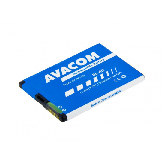 AVACOM batéria pre mobilné telefóny Nokia E7, N8 Li-Ion 3,7V 1200mAh (náhradná BL-4D)