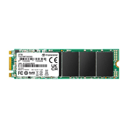 TRANSCEND SSD 825S 500GB, M.2 2280 SSD, SATA3 B+M Key, TLC