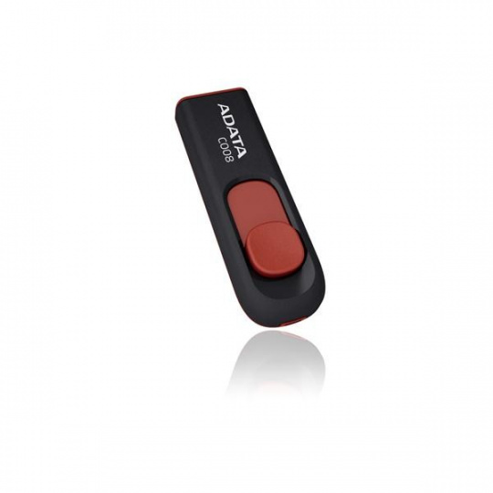 ADATA Flash disk 16GB C008, USB 2.0 Klasická, čierna