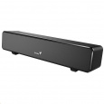 GENIUS USB SoundBar 100/ káblový/ 6W/ USB/ 3,5" jack/ čierny