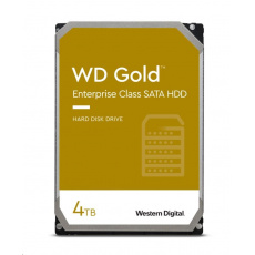 WD GOLD WD4003FRYZ 4TB SATA/ 6Gb/s 256MB cache 7200 otáčok za minútu, CMR, Enterprise