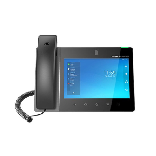 Grandstream GXV3380 [IP videotelefón so systémom Android 7.0, PoE, WiFi, 8" dotykový LCD displej, 2x 1Gbps, HDMI, Bluetooth, USB]