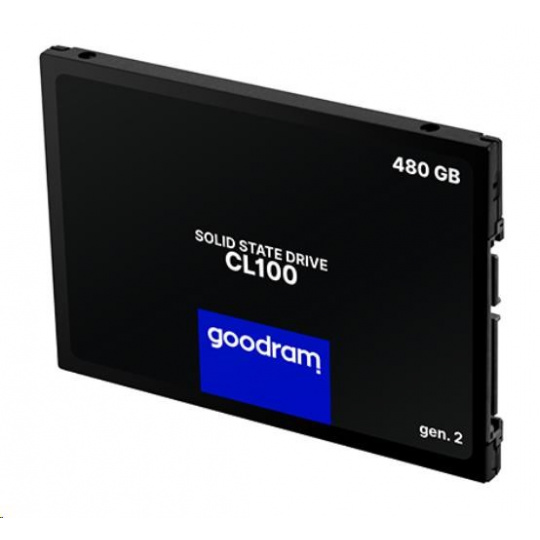 GOODRAM SSD CL100 Gen.3 480 GB SATA III 7 mm, 2,5"