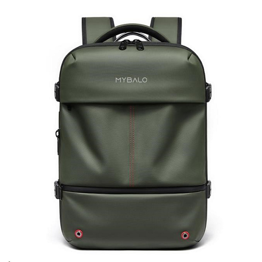 MYBALO Vacuo FLY kompresní cestovní batoh underseat pro RYANAIR - zelený