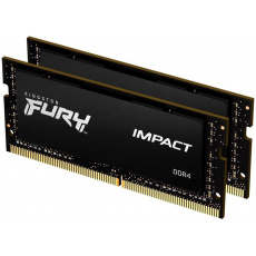 SODIMM DDR4 64GB 2666MHz CL16 (sada 2 ks) KINGSTON FURY Impact