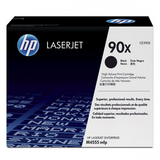 HP 90X Black LJ Toner Cart, CE390X (24,000 pages)