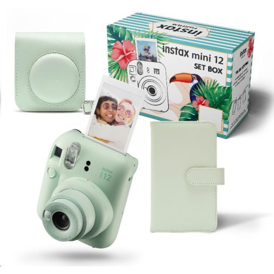 Fujifilm MINI 12 Big bundle zelený