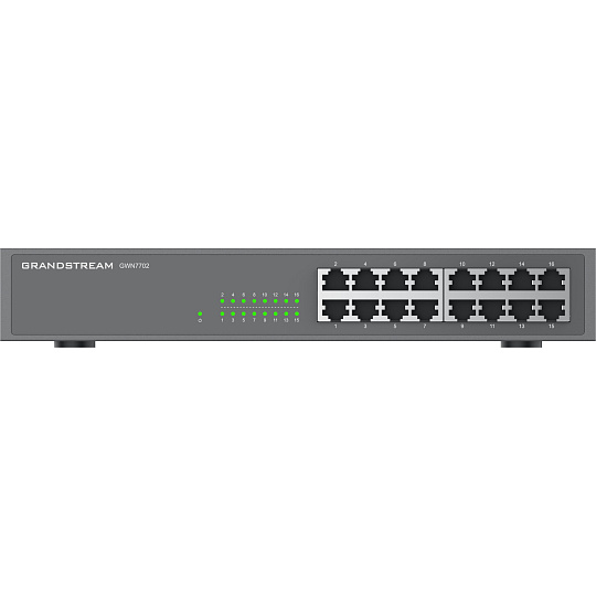 Grandstream GWN7702 Unmanaged Network Switch, 16 portů Grandstream GWN7702 Unmanaged Network Switch, 16 portů
