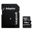 Karta GOODRAM microSDXC 256GB M1AA (R:100/W:10 MB/s), UHS-I Class 10, U1 + adaptér